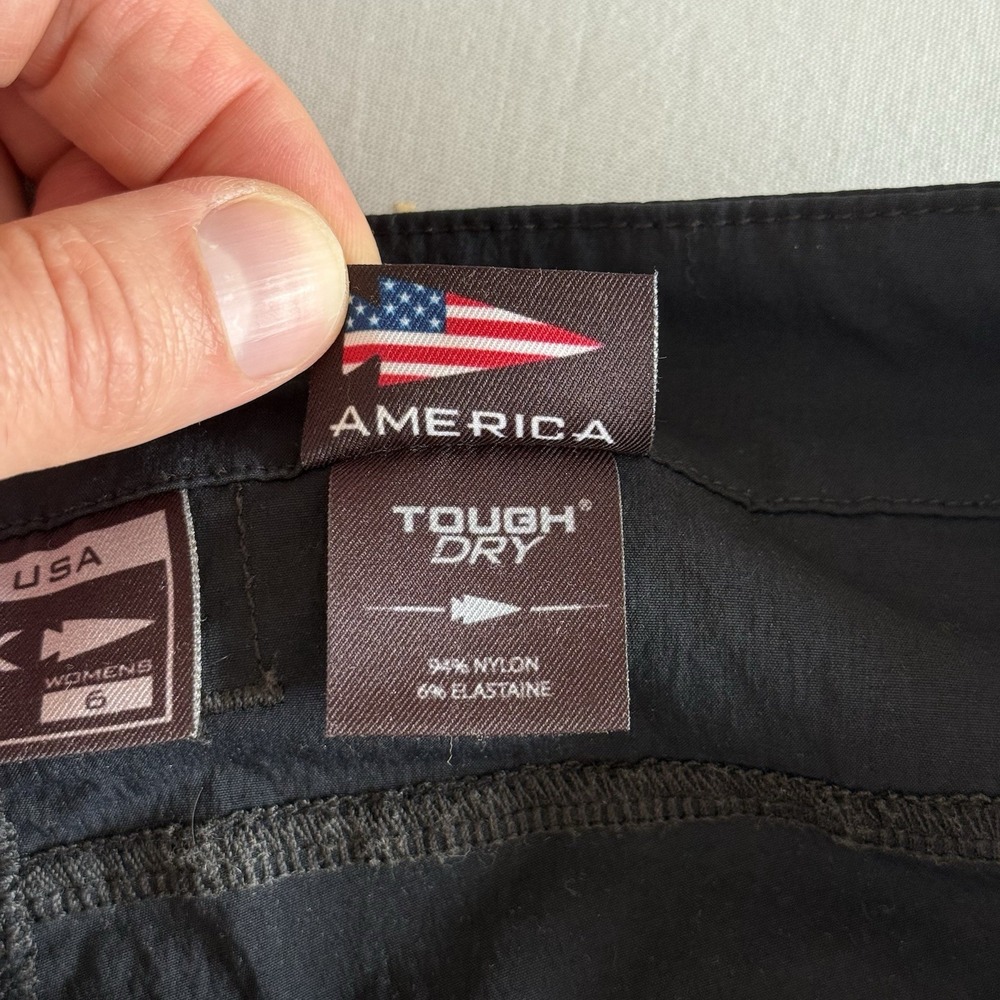 Goruck Simple Pants Womens 6 Tough Dry Lightweight Outdoor Hiking USA Made Black - Picture 9 of 13